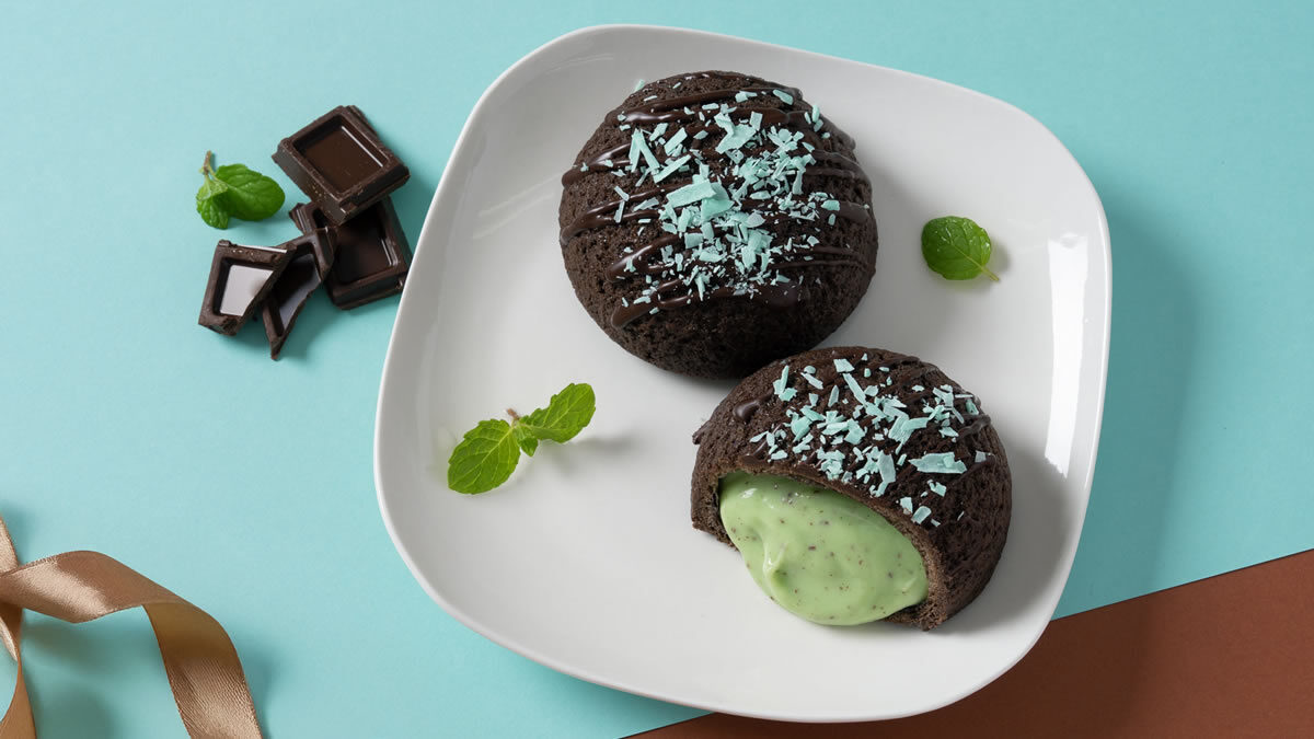 ビアードパパ「チョコミントシュー」