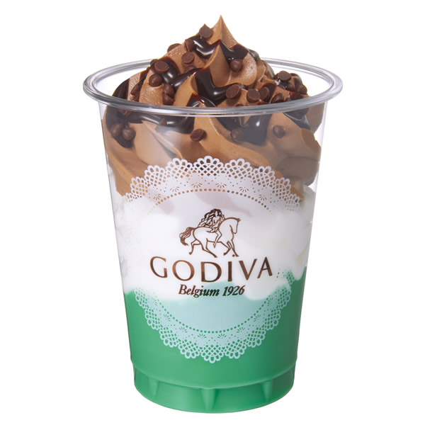 チョコレートミント ソフトクリーム