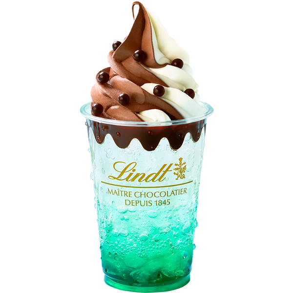 チョコミント ソーダフロート