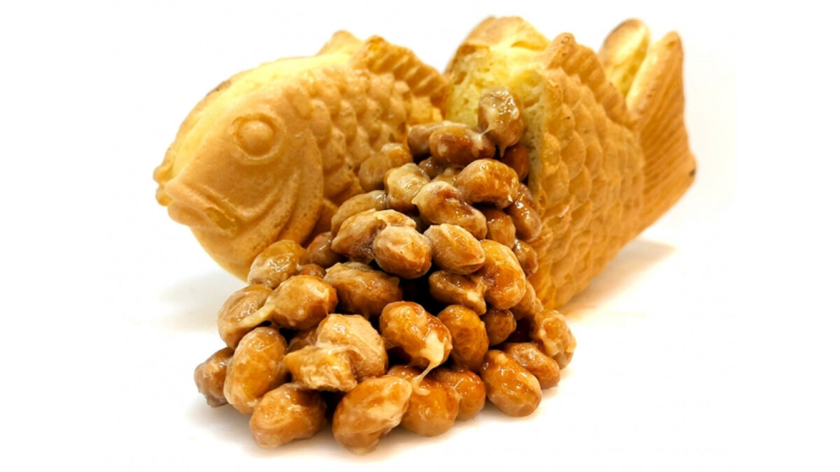 GiGOのたい焼き「大粒納豆」