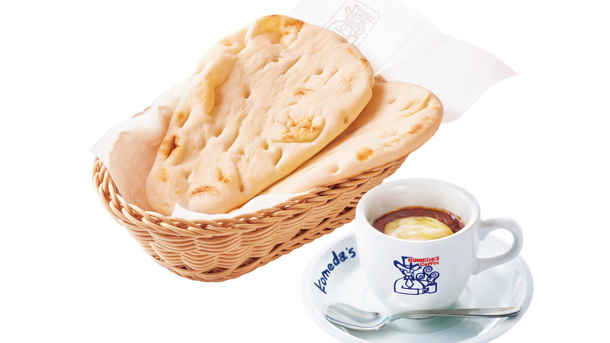 チーズカリーとナン