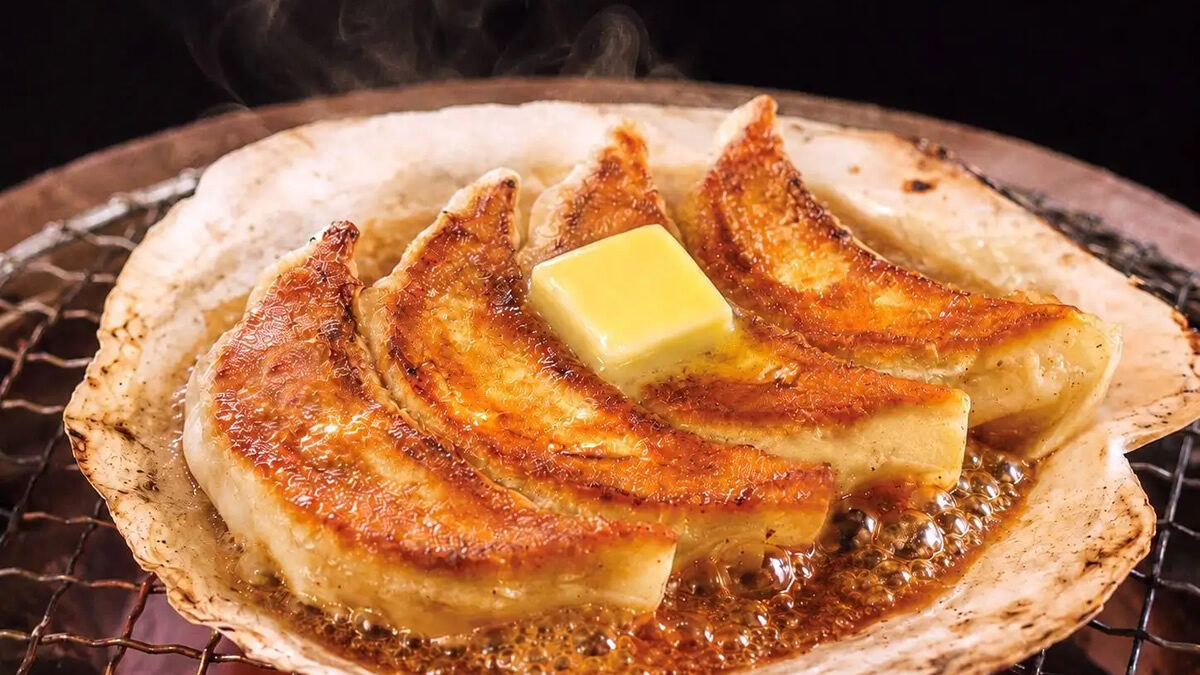 ホタテバター餃子
