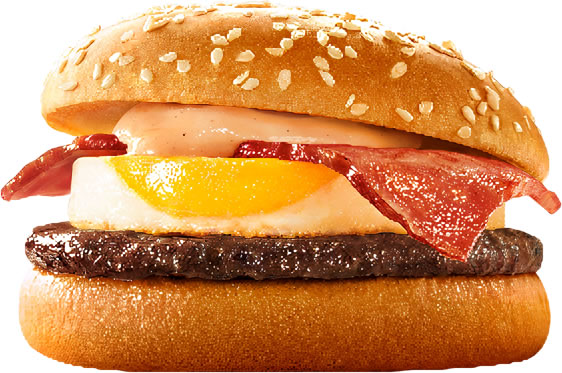 月見バーガー