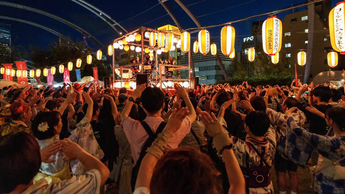 SHIBUYA MIYASHITA PARK BON DANCE