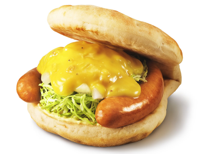 黄金チーズソースのフォカッチャ