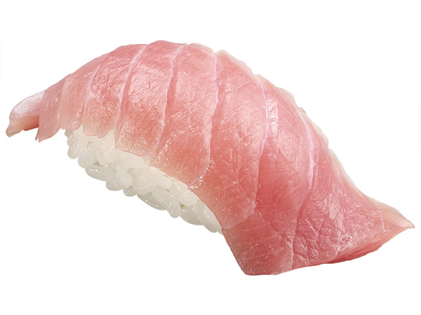 天然まぐろのハラモ1貫